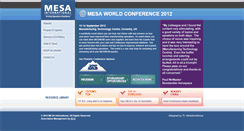Desktop Screenshot of euconference.mesa.org